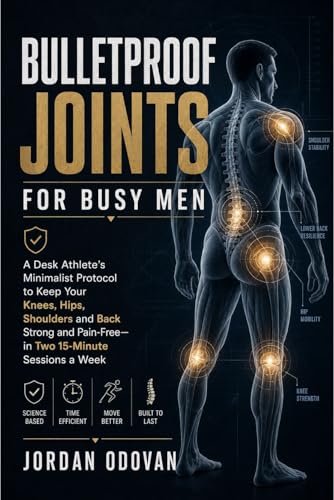 Bulletproof Joints for Busy Men - A Desk Athlete's Minimalist Protocol: Keep Your Knees, Hips, Shoulders and Back Strong and Pain-Free — in Two 15-Minute Sessions a Week (Naturally Upgraded Manhood)