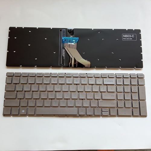 Clavier HP Pavilion 15-DK TPN-C141 de remplacement pour réparer les touches usées