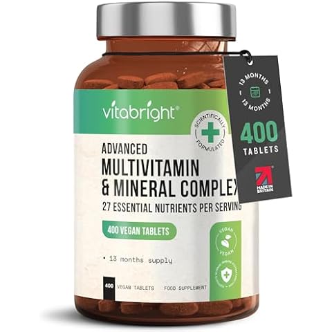 VitaBright Multivitamin Tablets for Adults Cover