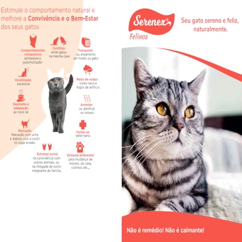 Serenex Spray 25ml Para Gatos