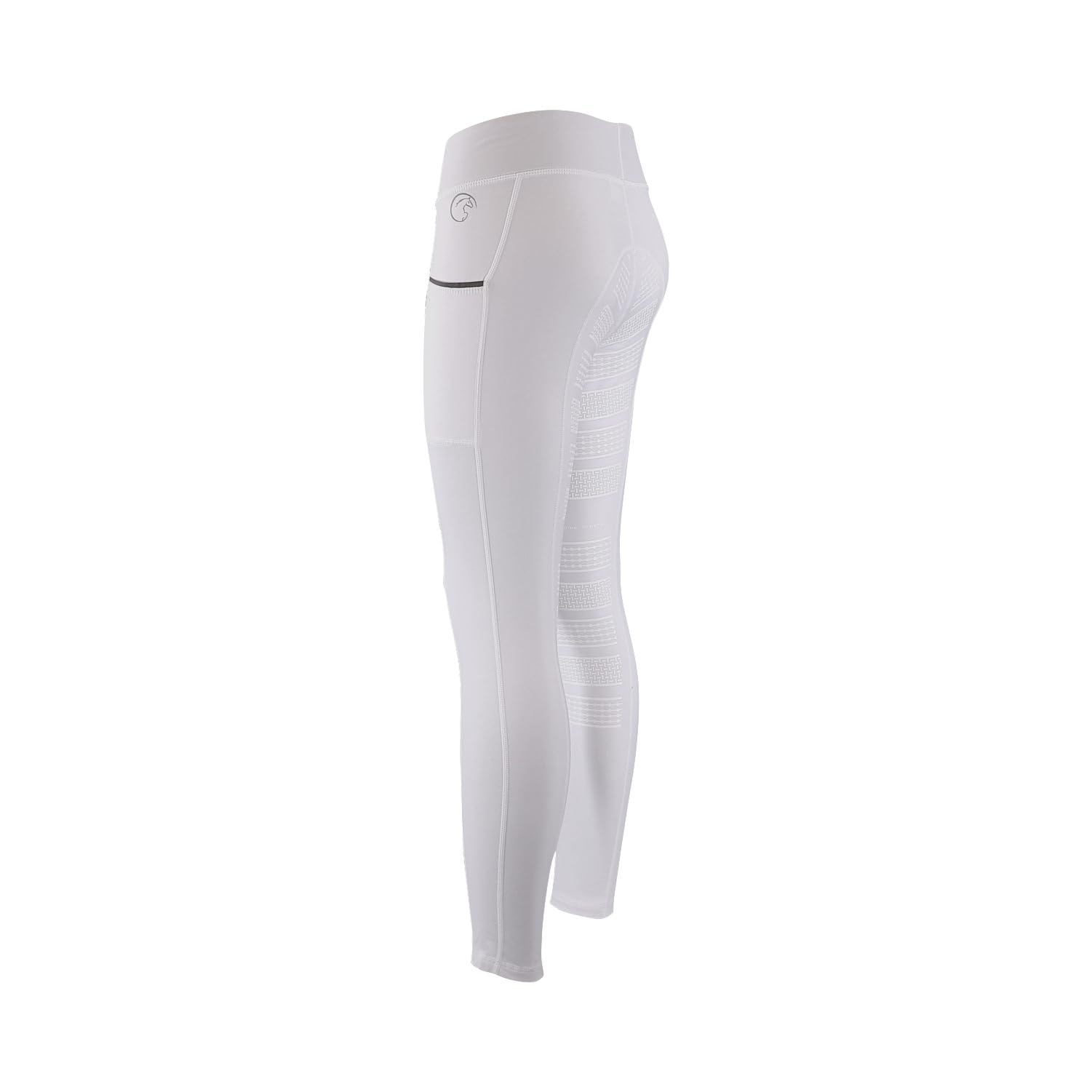 AK Wintex Reithose zum Überziehen, hohe Taille, Winter-Leggings, Vollbesatz, Silikongriff