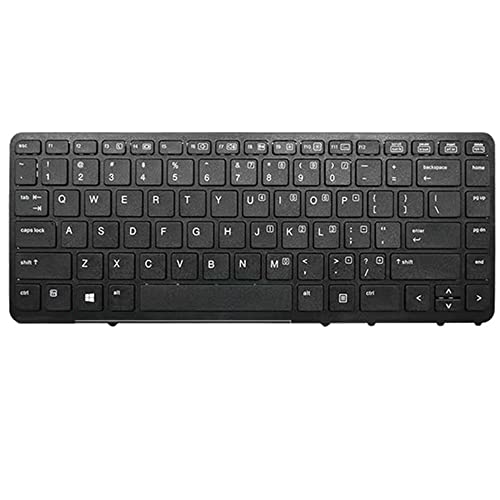 Clavier HP EliteBook 750 G1 noir pour réparer les touches bloquées en US