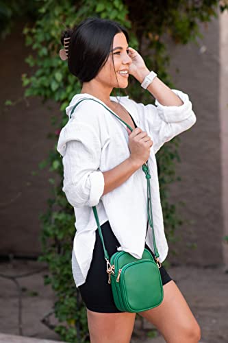 Image of Mali+Lili, Josie Triple Zip Crossbody Bag