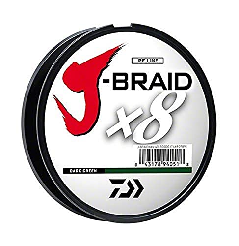 Image of Daiwa J-Braid 300M 8-Strand Woven Round Braid Line