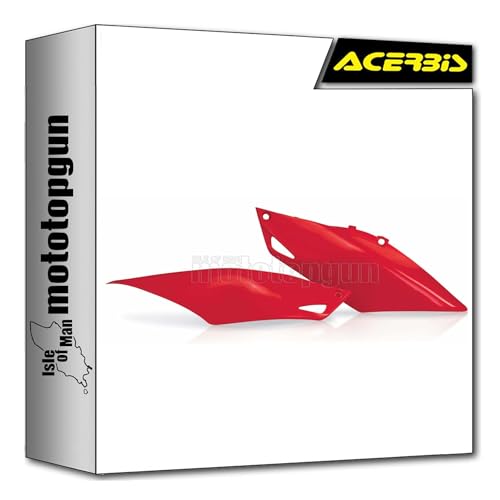 Side panels Acerbis rouge : réparez les flancs de votre Honda CRF 450 R
