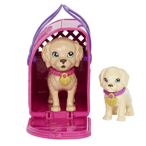 Barbie Set De Jeu D'adoption De Chiots Avec Poupée Brunette - vue 4