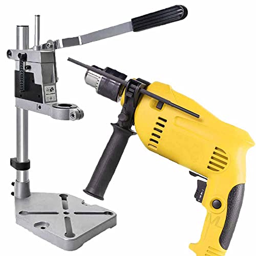 Image of MLD 13mm 600W Corded Electric Impact Drill multi Function Machine Drills with 400mm aluminium base bench drill stand (Chuck size : 13mm, watt : 600, Type : Corded)