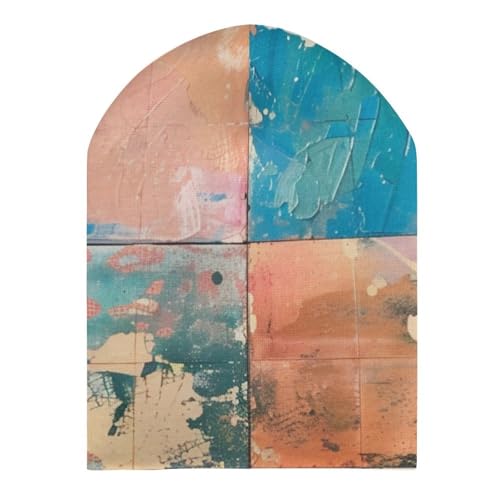 Diagonal Tartan Lumberjack PlaidChildren's Warm Knitted Hat, Suitable for All Seasons and Daily Wear3