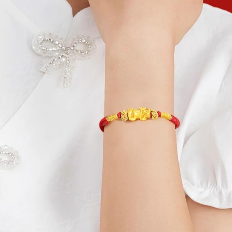 Handmade Unisex Lucky Talisman Protection Bracelets Adjustable Size Amulet Red Rope Silver Bracelets for Women Men2