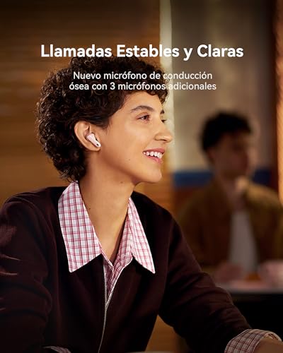 Miniatura 5 de HUAWEI Freebuds 7i, Auriculares Inalámbricos, iOS y Android, IP54, Negro | Cancelación de Ruido Activo Inteligente 4.0, Audio Espacial Ilimitado, Llamada Estable y Clara, Garantía 42 Meses