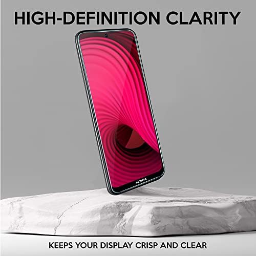 Case Collection Tempered Glass for Nokia C01 Plus Screen Protector - Easy Installation, No Bubbles, Scratch & Dust Proof, Curved Corners Protective Cover, Clear & Strong - Pack of 3