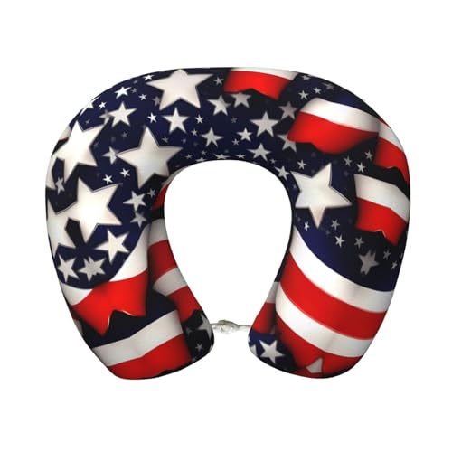 Almohada para cuello de viaje con espuma viscoelástica negra