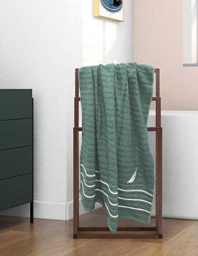 Image of NAUTICA Bamboo Towel for Bath Larg Size | 1pc Bath Towel (Oasis) | 500GSM (40cm x 60cm) | Fade Resistant |Perfect for Everyday Use | SAGE