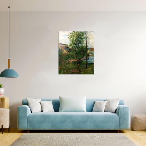 Tableau impression sur toile Willow decoration murale 95x80cm - 3