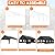 EASYHAWK 20' x 20' Outdoor 2 Car Carport Canopy, Portable Garage Shelter with Side-Opening Door, Roll-Up Windows, Galvanized Steel Frame and Four-Hole Base, Black