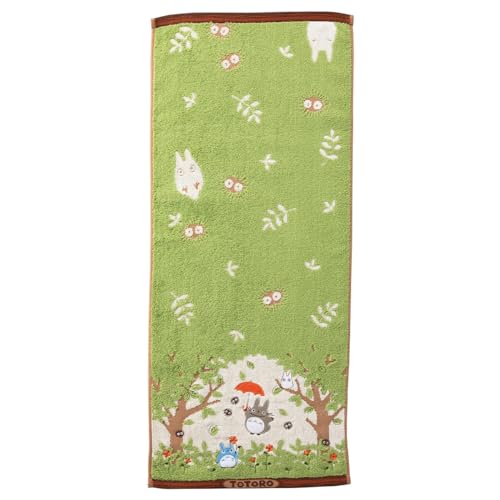 Image of Marushin face Towel Ghibli My Neighbor Totoro 34 × 80cm Walk in The Shade 100% Cotton 1005027700