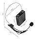 Ibiza - PORTUHF-HEAD2 - Headset mit Taschensender UHF 865 MHz - Batteriebetrieben - Drahtlos - Große Reichweite - Mikro-Kopfbügel