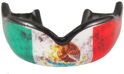 All Sports Mouth Guard, Green/White/Red