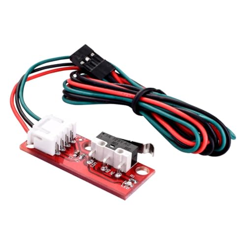 OKUMEYR Mechanical Endstop with Cable for Reprap 3d Printers and Cnc Machines Ramps 1.4 Compatible, Plastic and Metal Co