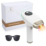 Laser Hair Removal at-Home Use for Women&Men 100% Safe & 500,000 Flashes Permanent Painless IPL Hair Removal Devices with Auto&Manual Modes,Use for Armpits,Legs,Arm (Gold)