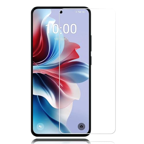 Whatif OPPO Reno11 A ガラスフィルム Reno 11a (CPH2603) 液晶保護フィルム 0.26mm薄さ 9H硬度 透明性99% 気泡ゼロ 指紋防止 飛散防止 高感度 簡単貼り付け 6.7インチ対応(2枚入り)