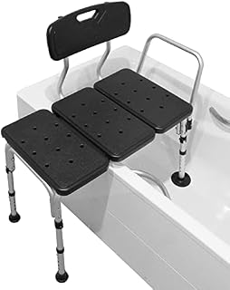 PEPE - Bath Transfer Bench for Disabled, Bath Chair for Elderly, Non Slip Bath Seats for Adults, Adjustable Shower Chair for Bathtub, Bath Transfer Seat, Bathtub Chair with Handle, Bathtub Bench