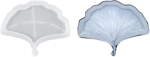 Miniatura 4 de Moldes de silicona, 3 piezas de hojas de molde de silicona hojas de molde de fundición bandeja de moldes de bandeja de bricolaje posavasos bandeja