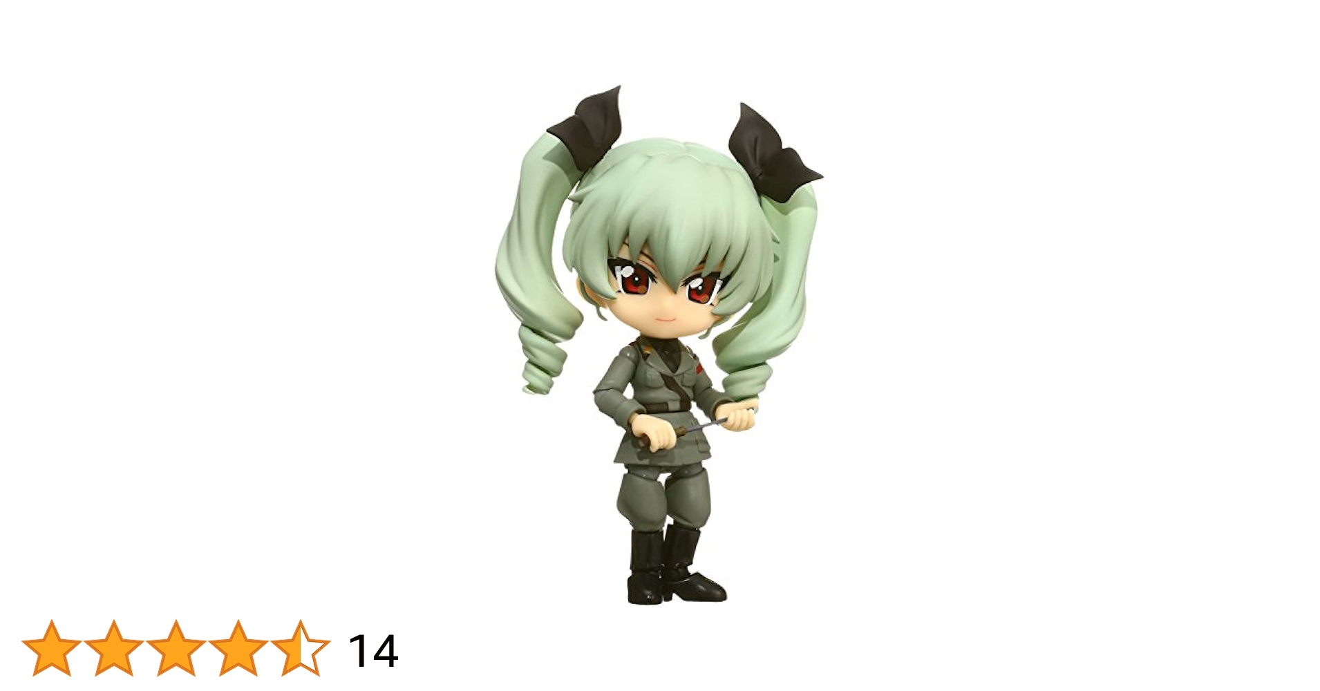 コトブキヤ キューポッシュ ガールズ&amp;パンツァー 劇場版 アンチョビ ノンスケール PVC製 塗装済み可動フィギュア Amazon.co.jp: コトブキヤ キューポッシュ ガールズ&パンツァー