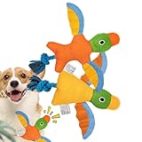 Renchey Small Dog Squeaky Toys | 2 Stück Vogel Kauspielzeug | Interaktives Robuster Beißring Mit...