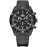 Gehäusebreite: 43 mm Swiss Military SM34079.03 Chronograph 43mm 10ATM