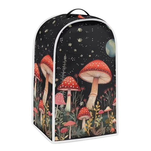 Hwiplsvny Red Mushroom Blender Dust Cover Coffee Maker Juice Appliance