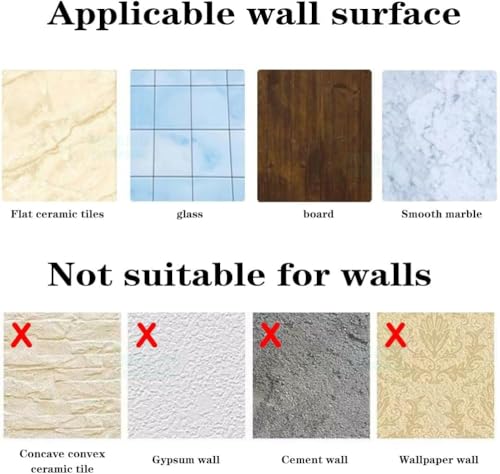 Image of Fulminare Self Adhesive Bathroom Shelf for Wall Shelf Organizer Wall Mounted Bathroom Shelves Rack Holder Stand for Bathroom Accessories Organiser Without Dril (Pawn)