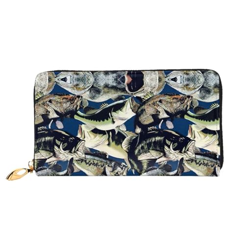 Portefeuille en cuir motif poisson pour ne plus perdre vos cartes et monnaie