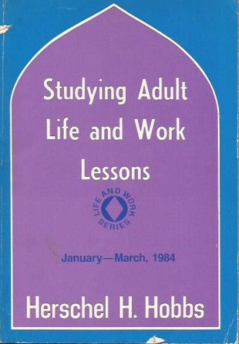 Studying Adult Life and Work Lessons: January -... B00PJHJTIS Book Cover