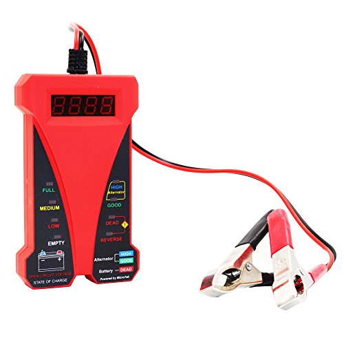 Motopower MP0514C 12V Digital Battery Tester Voltmeter And Charging System Analyzer thumb #1