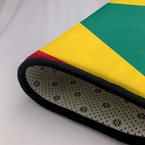 Tapis imprimé drapeau de la Grenade grand modèle antidérapant - 7