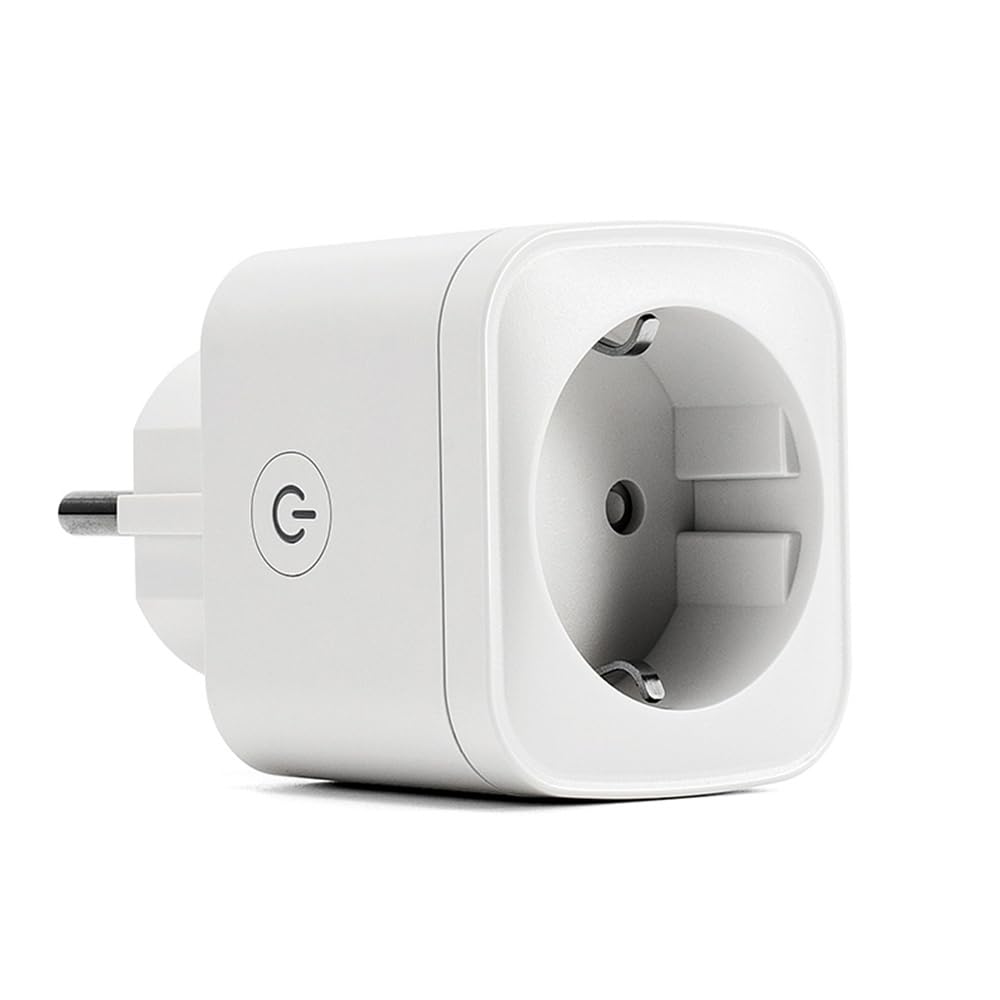 Offgridtec Prise WiFi intelligente, pilotable via application Smart Life/Tuya, suivi de la consommation en temps réel, compatible avec Alexa/Google Home, charge maximale 16 A/3680 W (6 pièces)