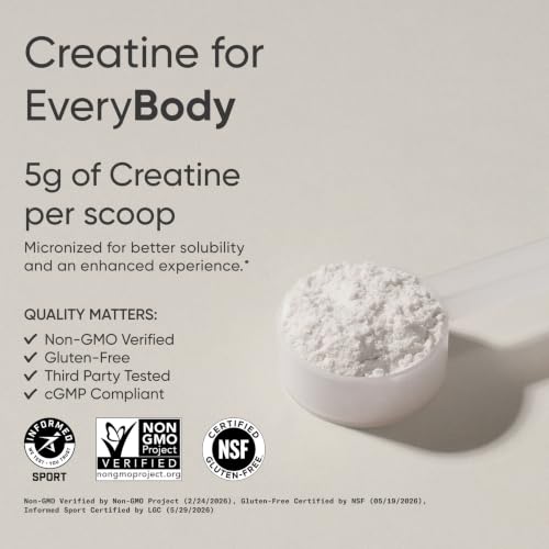 Image of Sports Research Creatine Monohydrate Powder 5g, Fruit Punch (13.97oz)