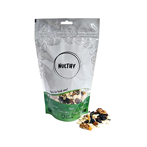 NULTHY - 500gr Mix para Ensalada - Mix Frutos Secos Naturales - Adereza tus Ensaladas con un Toque Diferente - Sin Gluten - Vegano