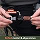 C-Rope Kamera Handschlaufe LOOP aus recyceltem Kletter-Seil mit Schnellverschluss (handgefertigt made in Germany), 42cm, Schwarz