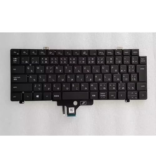 For Dell Latitude 13-7300 5300 �C�������p�m�[�g�p�\�R�� �L�[�{�[�hJP���{��o�b�N���C�g