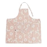 [マリメッコ] Pieni Unikko（ウニッコ） エプロン レディース 52_1_52239472563 F ピーチ×コットン