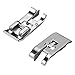 3pcs Sewing Machine Presser Foot Set - 1/4 Inch Quilting Patchwork, Stitch in Ditch, and Overcast for Most Low Shank Snap-On Singer, Brother Machines
