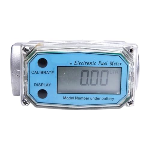 Medidor de flujo digital DN25 para control preciso de caudal de gasolina y agua en plomería