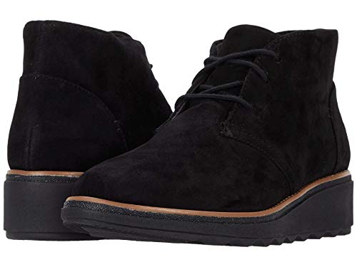 Clarks Womens Sharon Hop Leather Lace-Up Chukka Boots
