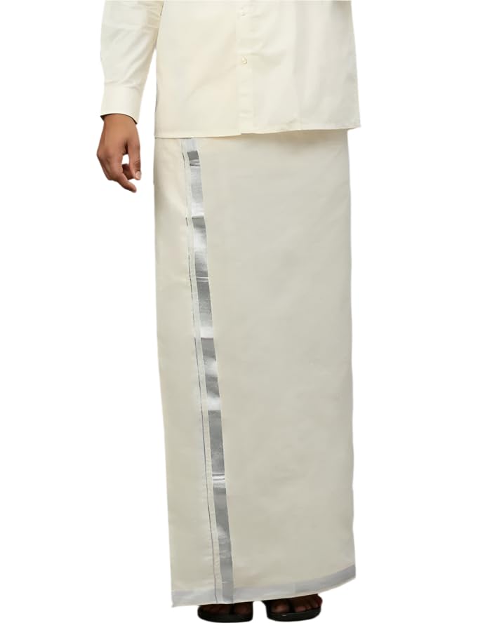 RAMRAJ COTTON Men Premium Kora Dhoti Lightweight Cotton Veshti Comfortable Daily Dhoti - Review, Price and Buying Guide