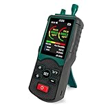 Dust Particle Counter, Air Quality Monitor with 8-Channel High Sensitivity PM2.5 PM10 Detector, PM0.3/0.5/1.0/3.0/5.0/10μm Data Storage Particle Detector, USB Air Quality Pollution Monitor