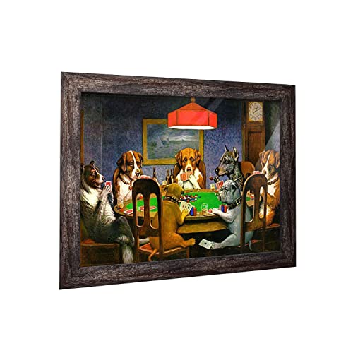 Crossroads Home Décor Dogs Playing Poker