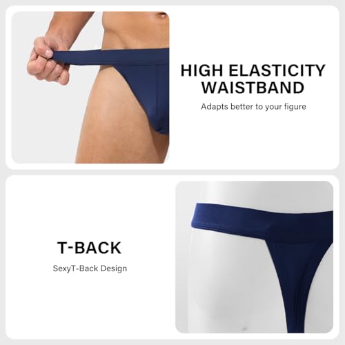 Desert Camel Sexy Men's Thongs Underwear Low Waist G-String Panties Man Pouch Bikini2