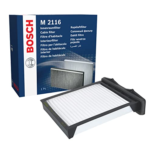 Bosch Filtro Abitacolo Standard M2209 (2 Pezzi) | Aria Più Pulita In Auto, Protegge Da Pollini E Polveri | Ricambio Originale